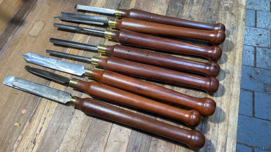 Recycled wood handles