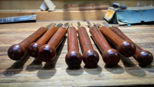 Recycled wood handles