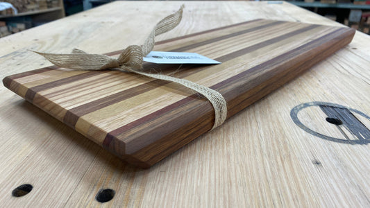 Symmetrical small serving board (recycled) 460mm x 190mm