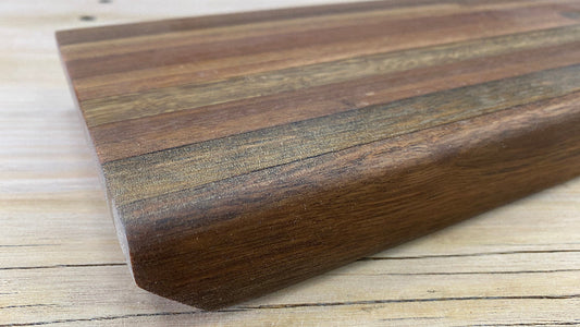 Modern edged serving board (recycled) 510mm x 140mm