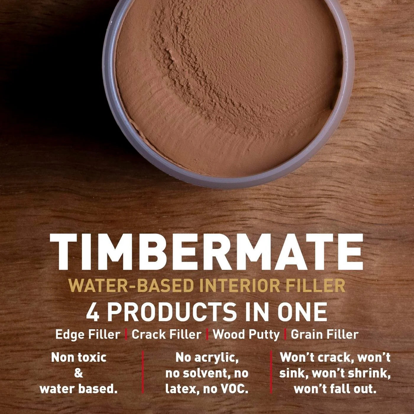 Timbermate Wood Filler (black)
